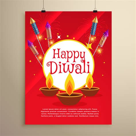 Free Diwali Festival Greeting Card Maker .